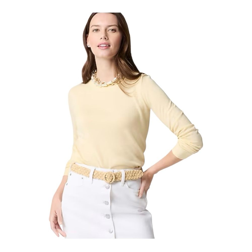 NWT J.Crew Cotton Teddie Sweater Sz M L1561